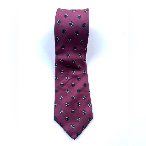 Authentic DIOR neck Tie with pattern - 100% Silk, Exquisite Elegance! - Picture 3 of 5